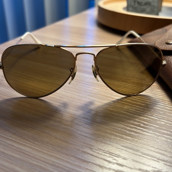 Polarized Ray Ban Sunglasses Aviators - Picture 3 of 4